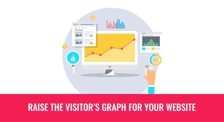 Raise the vistors graph for website