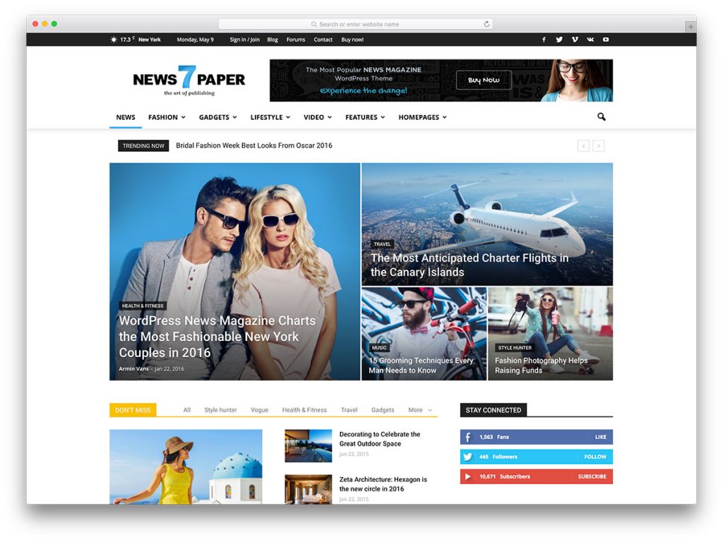 newspaper-popular-magazine-wordpress-theme