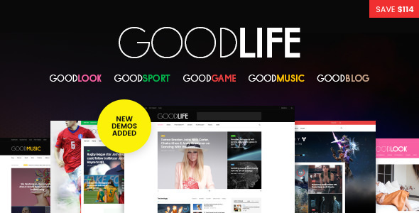 Goodlife WordPress Theme