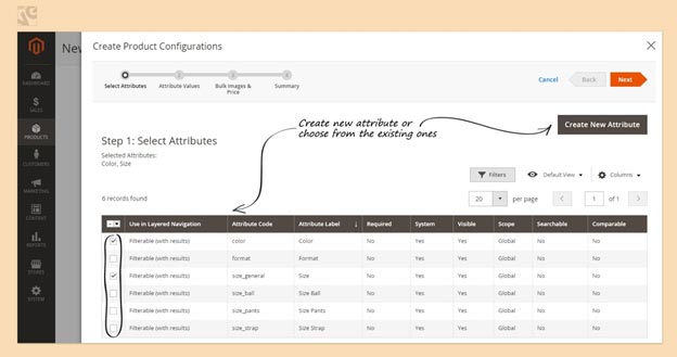 Create configuration in Magento 2